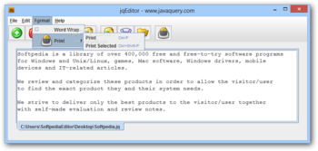 jqEditor screenshot 3