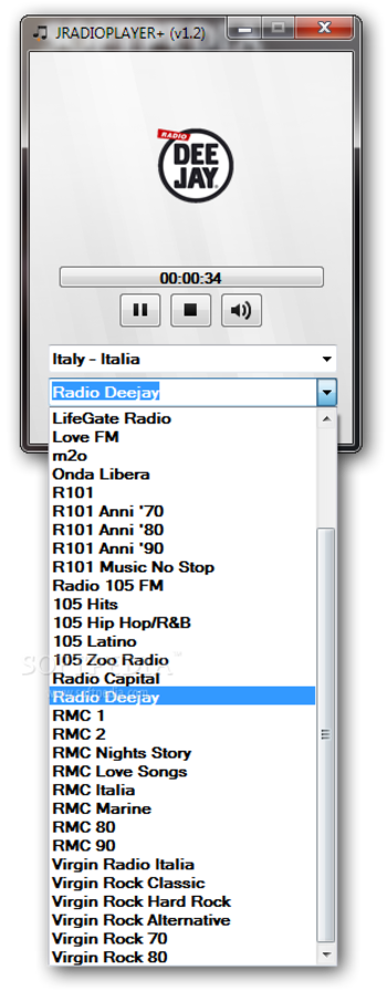 JRADIOPLAYER+ screenshot 2