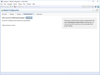 JRebel screenshot 4