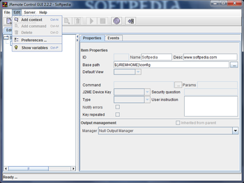JRemoteControl screenshot 2
