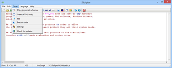 JScriptor screenshot 4