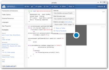 JSFiddle for Pokki screenshot 3