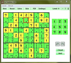 jsiSudoku screenshot