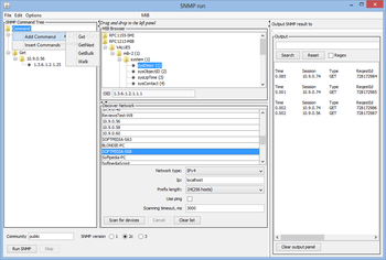 JSNMPWalker screenshot 2
