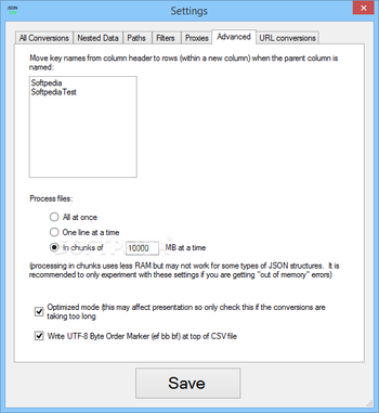 JSON-CSV.com Desktop Edition screenshot 13