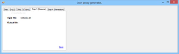 Json proxy generator screenshot 2