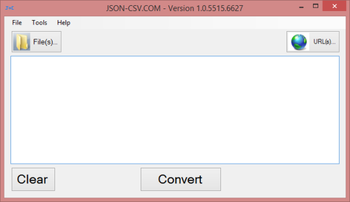 JSON to CSV screenshot 2