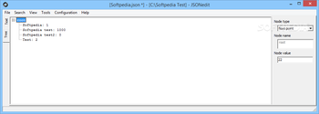 JSONedit screenshot 2