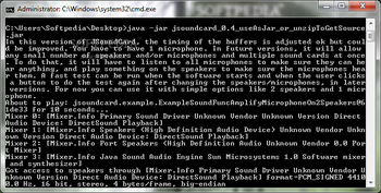 JSoundCard screenshot