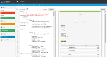 Jsreport screenshot