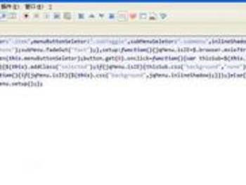 JSToolNpp screenshot