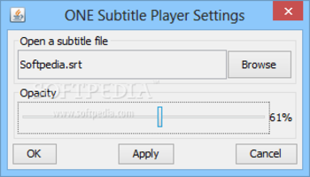 JSubtitlePlayer screenshot 2