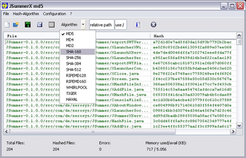 JSummer java screenshot