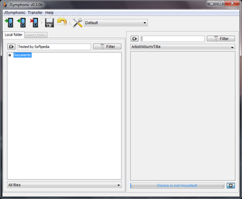 JSymphonic screenshot