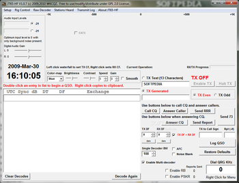 JT65-HF screenshot