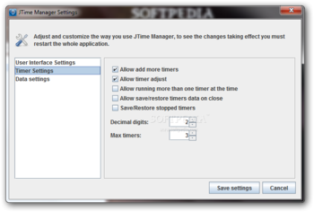 JTime Manager screenshot 3