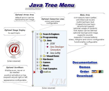 JTM - Java Tree Menu screenshot 3