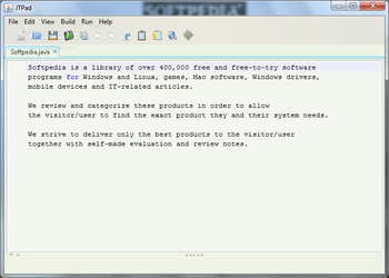JTPad screenshot