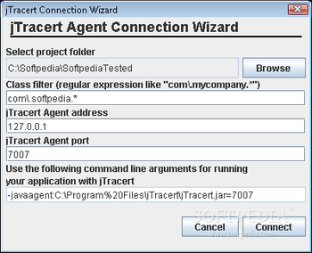 jTracert screenshot