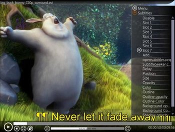 JuceVLC screenshot 2