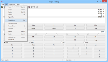 Judy's TenKey screenshot 2