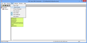 JUG Java UML Generator screenshot 3