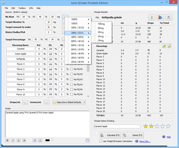 Juice Grinder Portable Edition screenshot 2