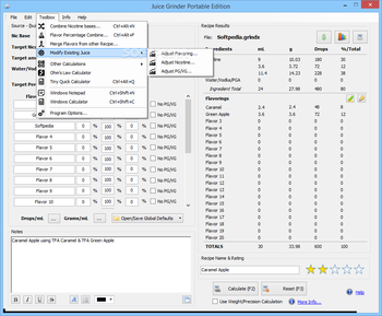 Juice Grinder Portable Edition screenshot 5