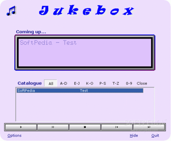 Jukebox screenshot