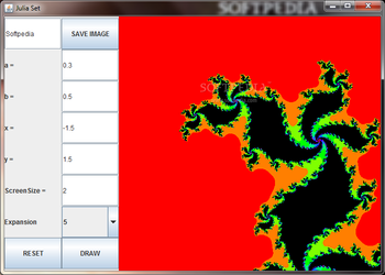 Julia Set screenshot