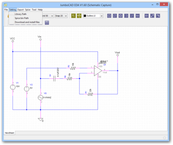 JumboCAD EDA screenshot 2