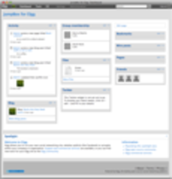 Jumpbox for the Elgg Social Networking Platform screenshot