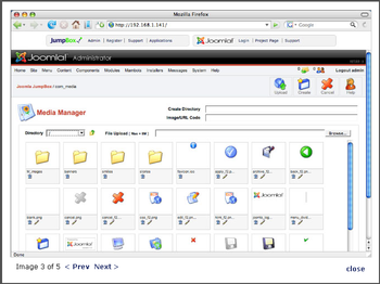 JumpBox for the Joomla! Content Management System screenshot 2