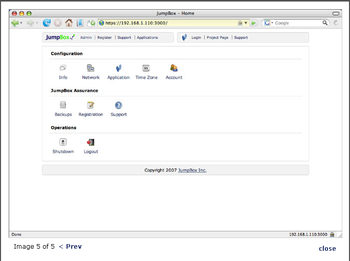 JumpBox for the MediaWiki Wiki System screenshot 4