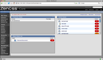 JumpBox for Zenoss IT Management screenshot