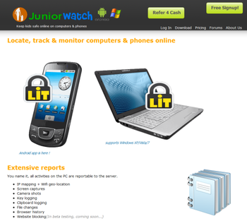 JuniorWatch screenshot
