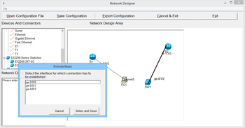 Juniper Simulator with Designer for JNCIA screenshot 3