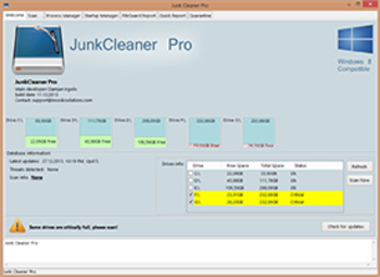 JunkCleaner Pro screenshot