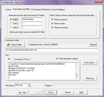 Just Barcodes screenshot 3