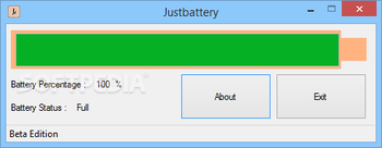 Justbattery screenshot