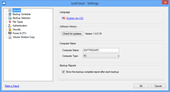 JustCloud screenshot 4