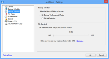 JustCloud screenshot 6