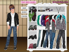 Justin Bieber Dress Up screenshot