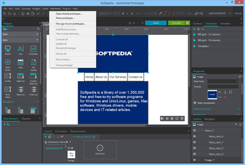 Justinmind Prototyper Pro screenshot 7