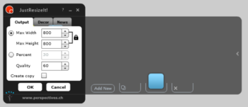 JustResizeIt free screenshot 3