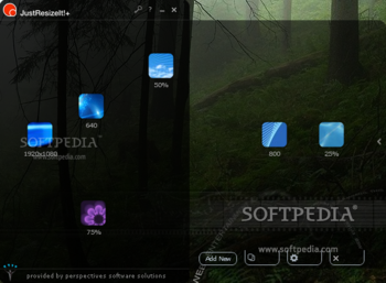 JustResizeIt!+ screenshot