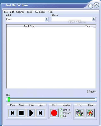 JustRipnBurn screenshot