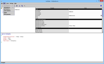 JustStyle CSS Editor screenshot 2