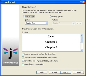 Jutoh Portable screenshot 2