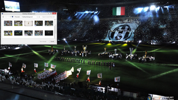 Juventus FC Windows 7 Theme screenshot